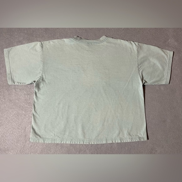 Green River Embroidered Women’s T-Shirt Top Green Size Large - Picture 6 of 6